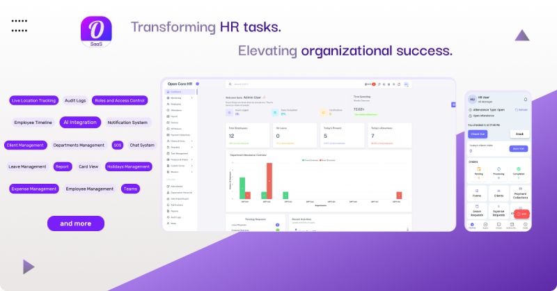 I will install open core hr saas with mobile apps