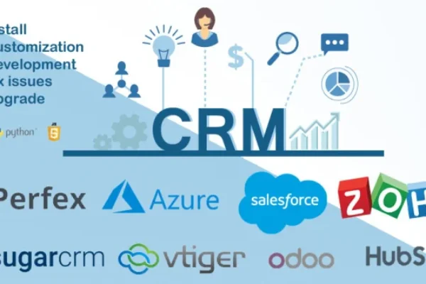 I will work on zoho, odoo, salesforce, hubspot, vtiger, sugarcrm, perfex, azure CRM