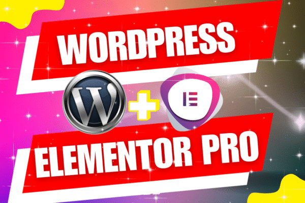 I will design wordpress website with elementor pro, ecommerce website with woocommerce
