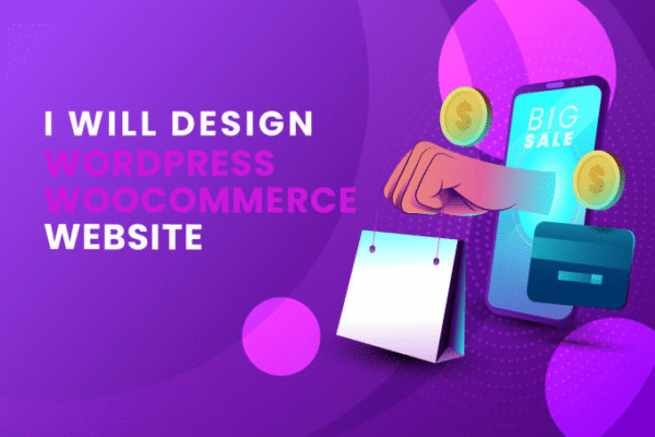 I will design and develop responsive wordpress woocommerce ecommerce website